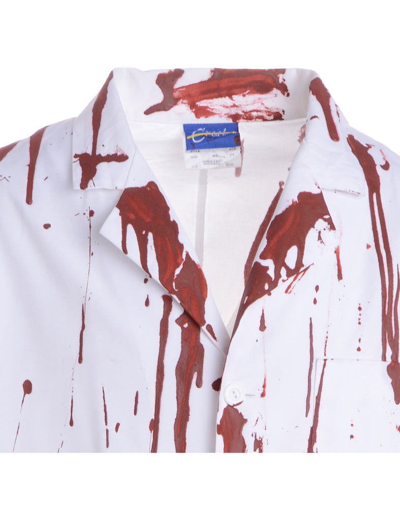 Beyond Retro Label Label Blood Stunt Halloween Doctors Uniforms
