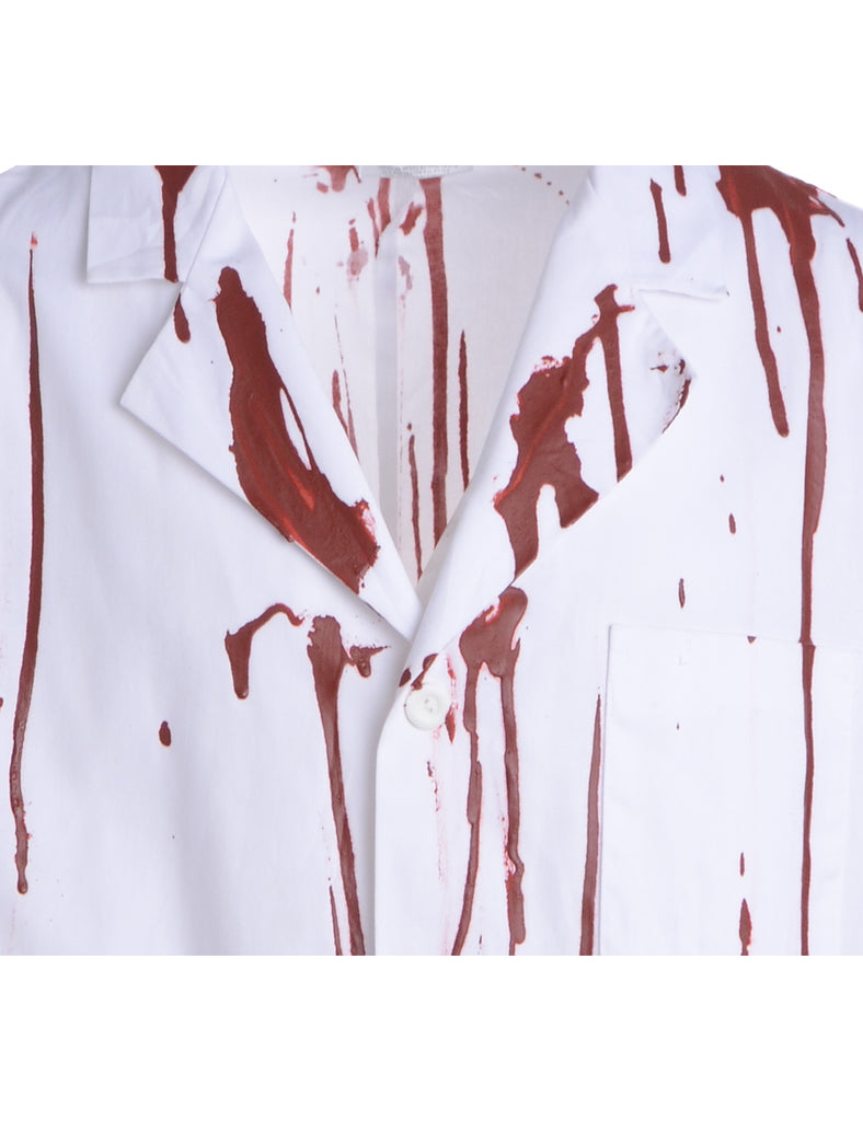 Beyond Retro Label Label Blood Stunt Halloween Doctors Uniforms