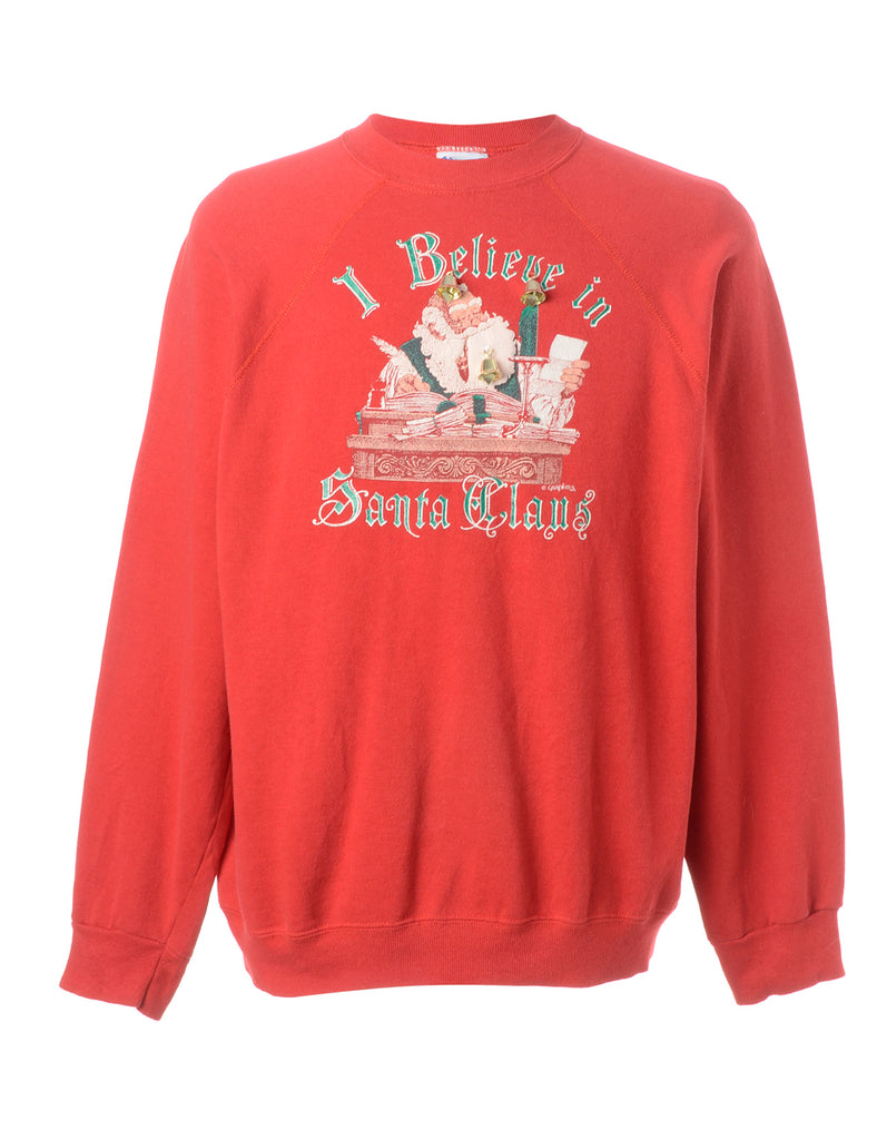 Beyond Retro Label Label Christmas Sweatshirt With Bells