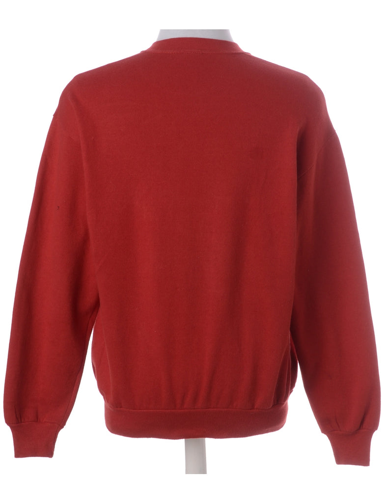 Beyond Retro Label Label Christmas Sweatshirt With Bells