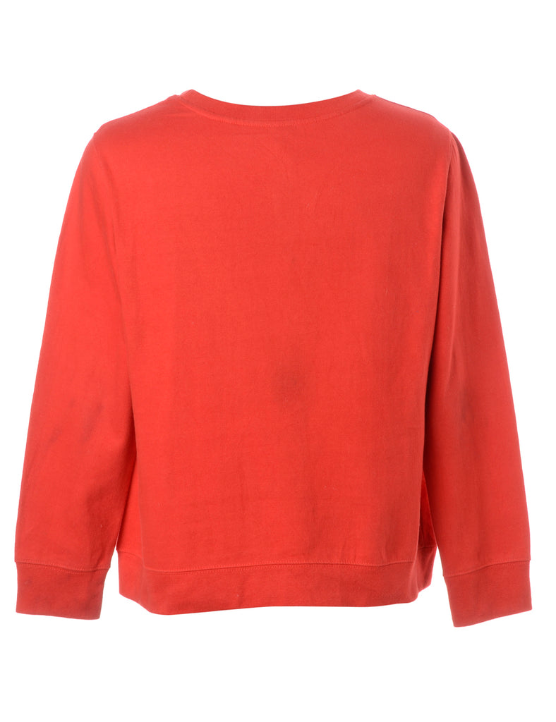 Beyond Retro Label Label Christmas Sweatshirt With Bells