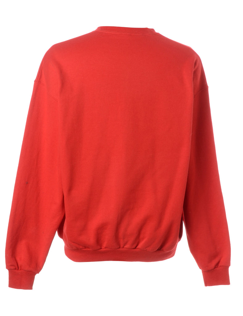 Label Christmas Sweatshirt With Bells