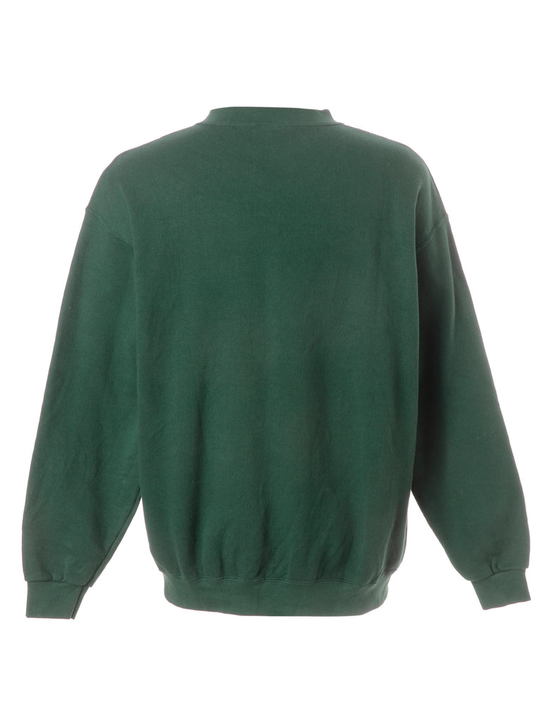 Beyond Retro Label Label Christmas Sweatshirt With Bells