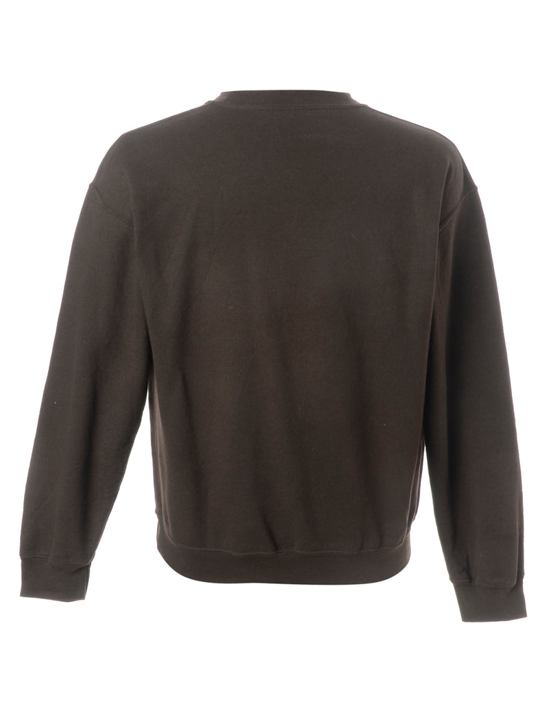 Beyond Retro Label Label Christmas Sweatshirt With Bells