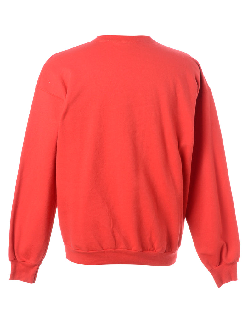 Beyond Retro Label Label Christmas Sweatshirt With Bells