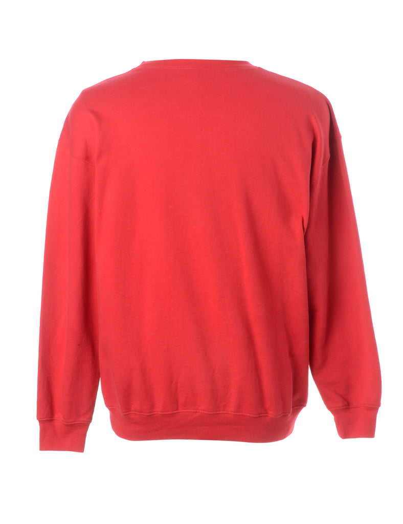 Beyond Retro Label Label Christmas Sweatshirt With Bells