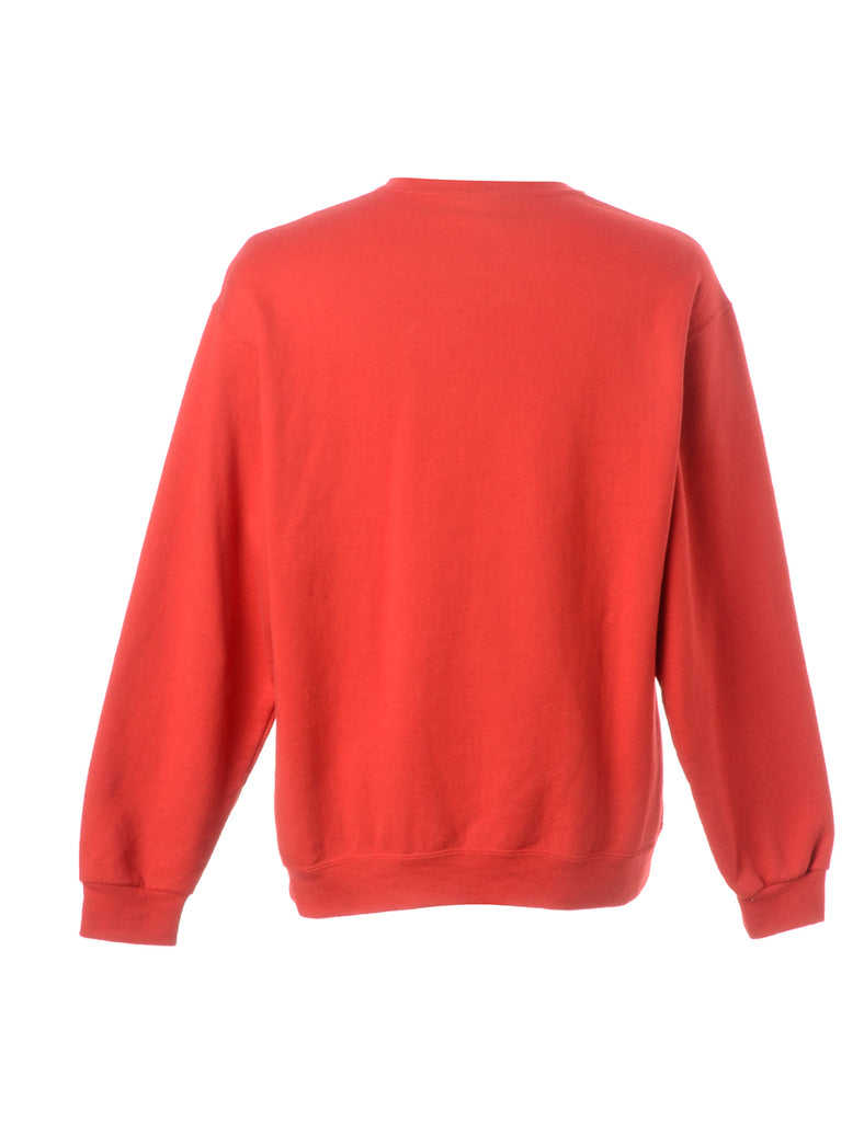 Beyond Retro Label Label Christmas Sweatshirt With Bells
