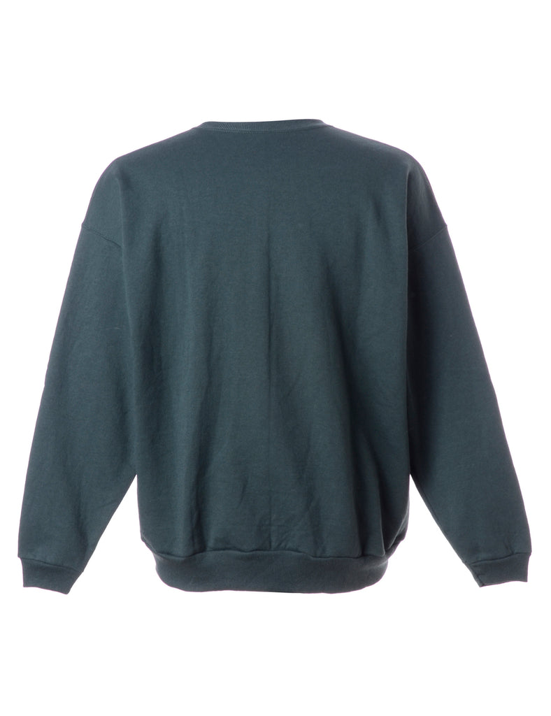 Beyond Retro Label Label Christmas Sweatshirt With Bells