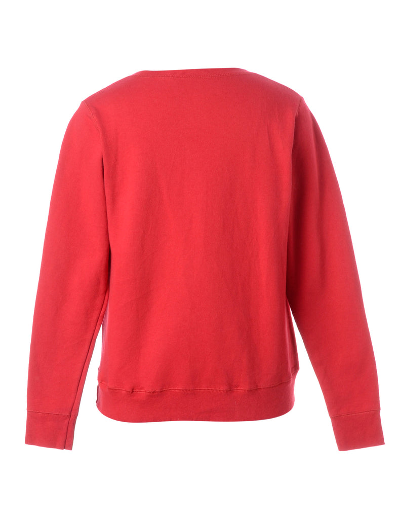 Beyond Retro Label Label Christmas Sweatshirt With Bells