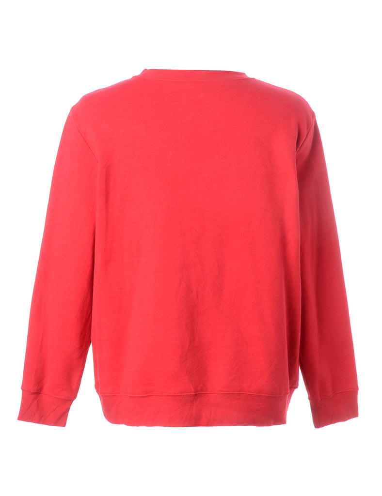 Label Christmas Sweatshirt With Bells