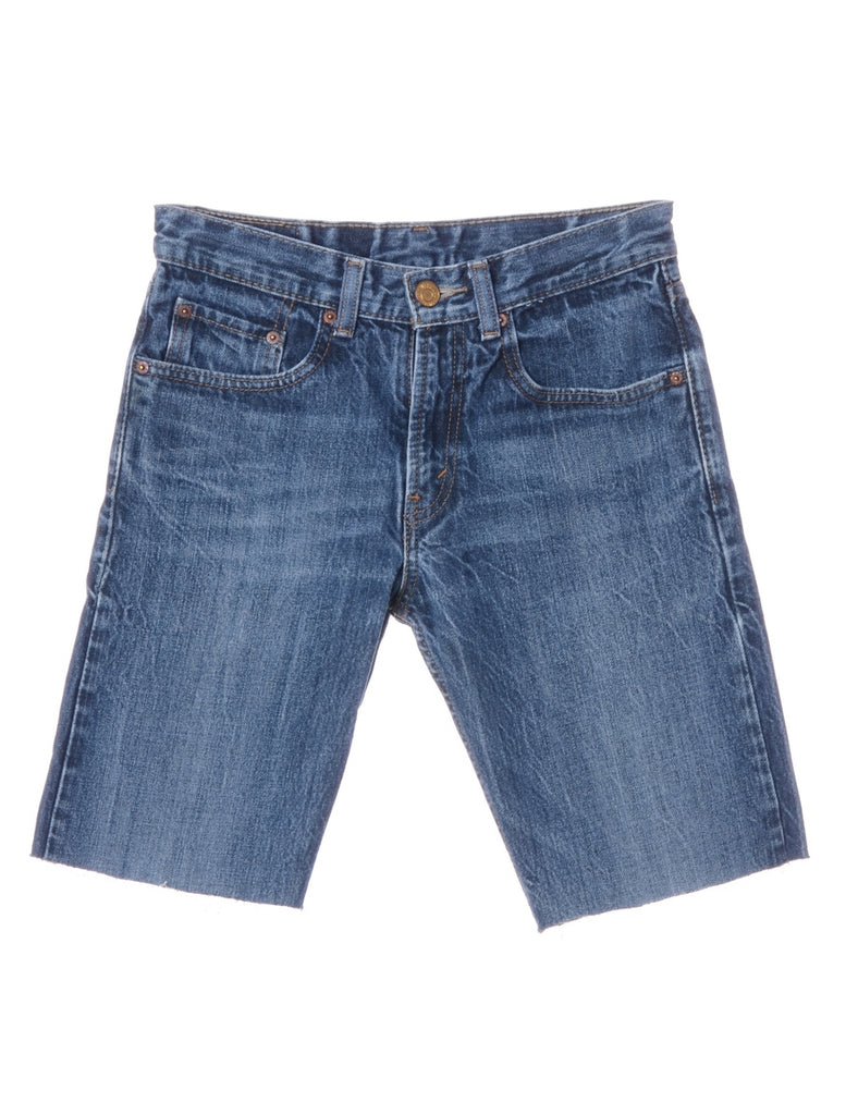 Beyond Retro Label Label Cut Off Denim Shorts
