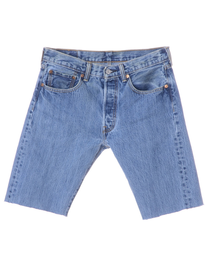 Beyond Retro Label Label Cut Off Denim Shorts