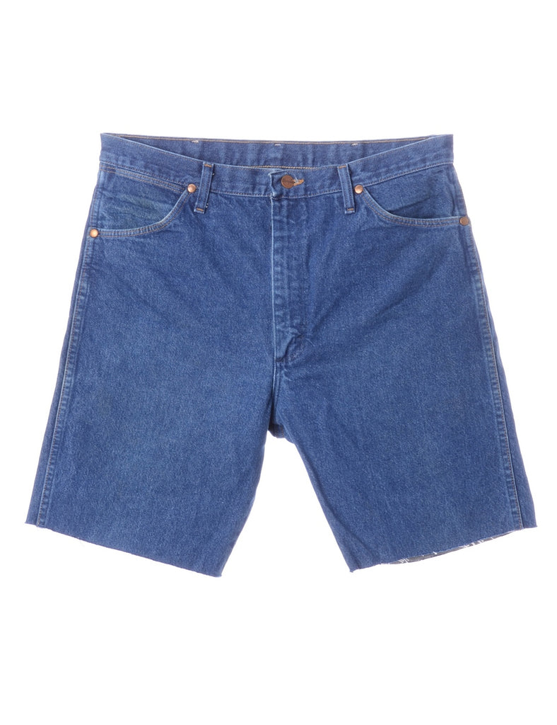 Beyond Retro Label Label Cut Off Denim Shorts