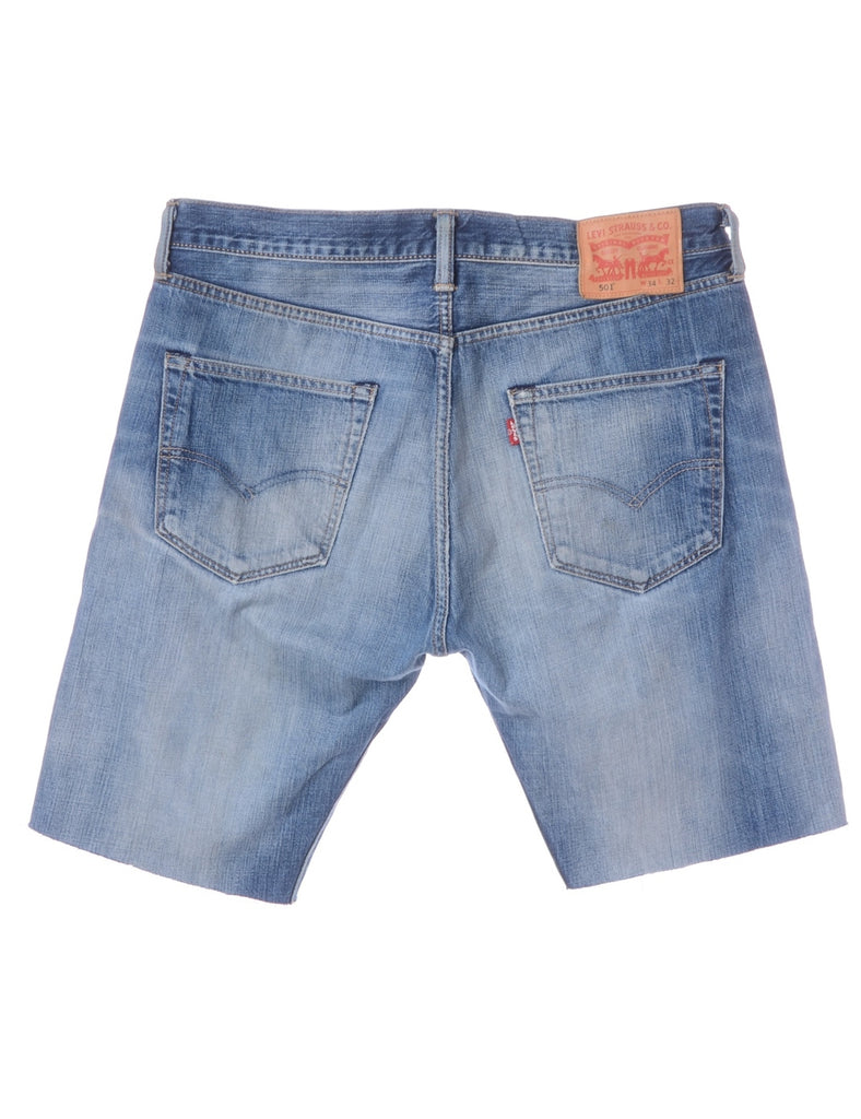 Beyond Retro Label Label Cut Off Denim Shorts
