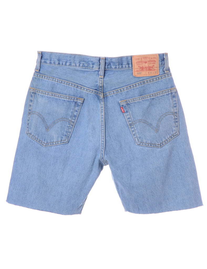 Beyond Retro Label Label Cut Off Denim Shorts