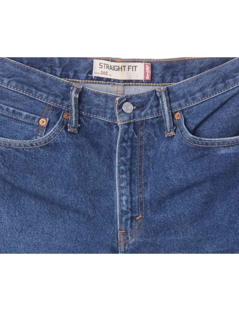 Beyond Retro Label Label Cut Off Denim Shorts