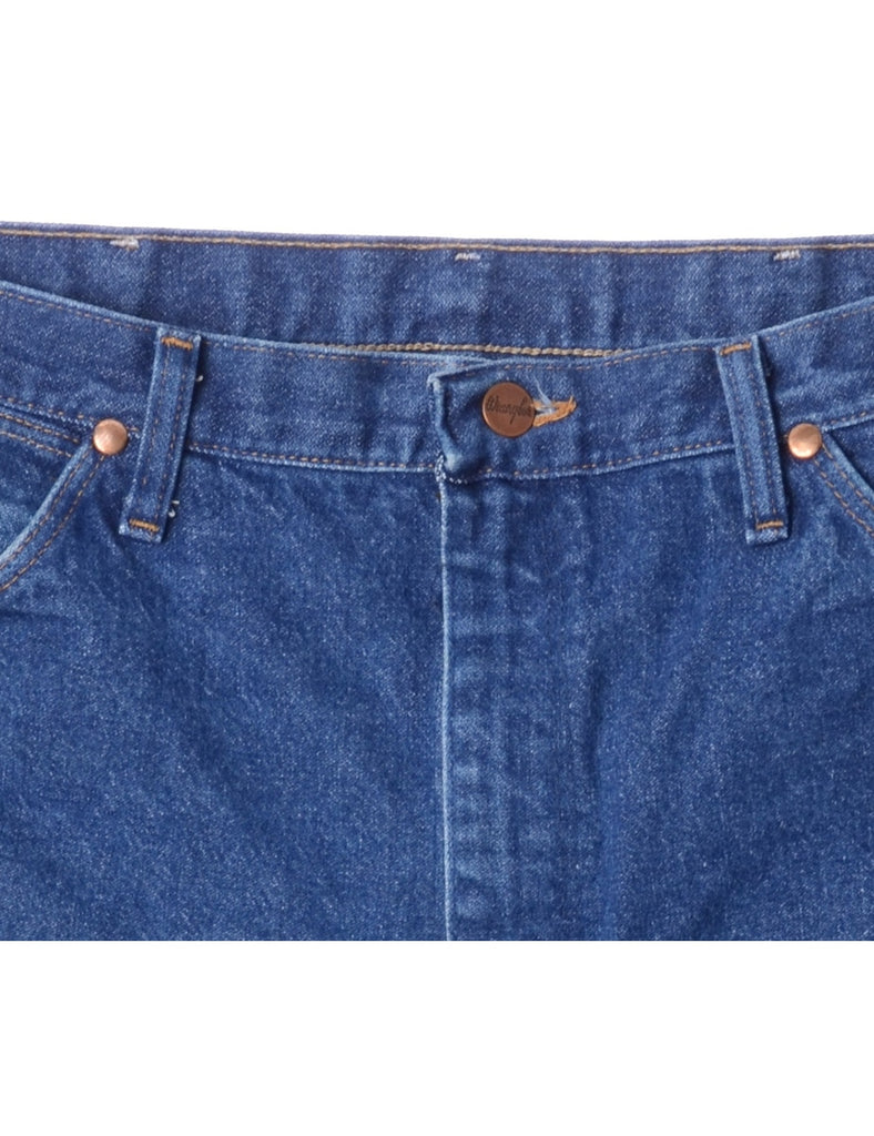 Beyond Retro Label Label Cut Off Denim Shorts