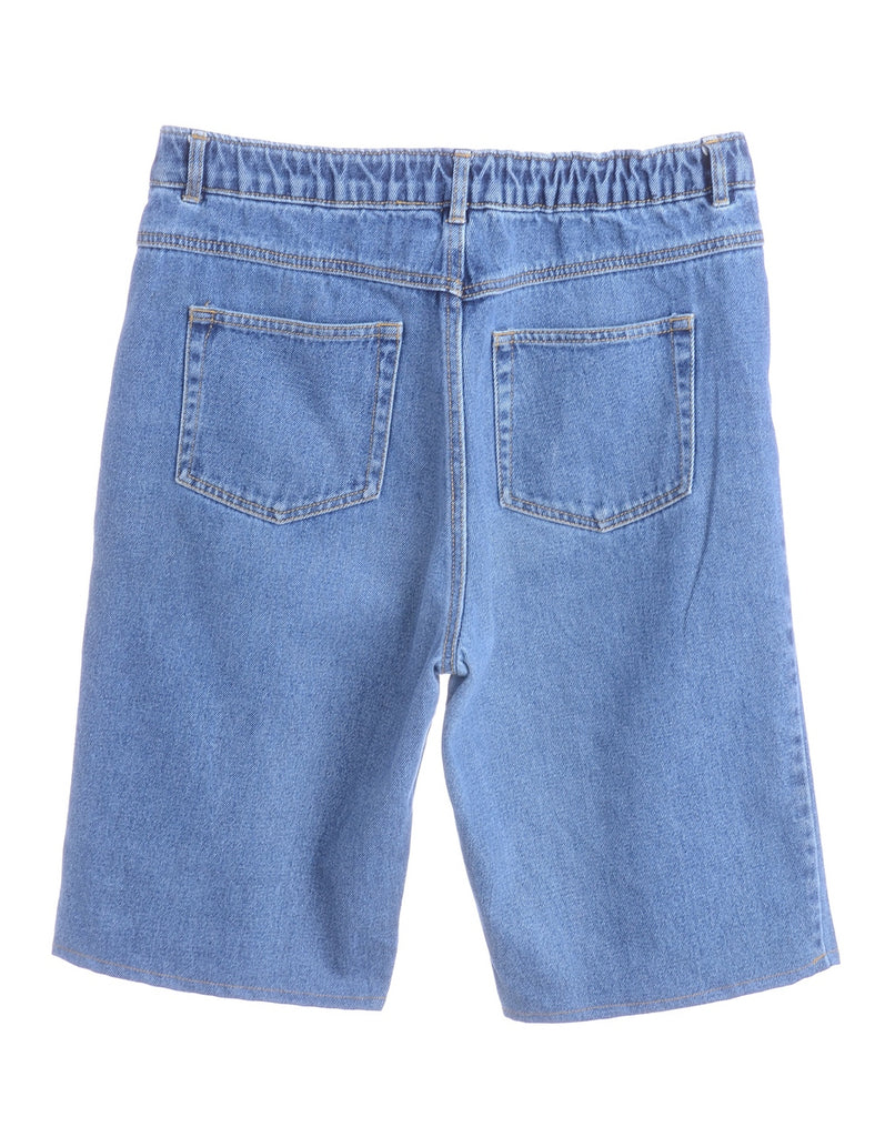 Beyond Retro Label Label Denim Shorts