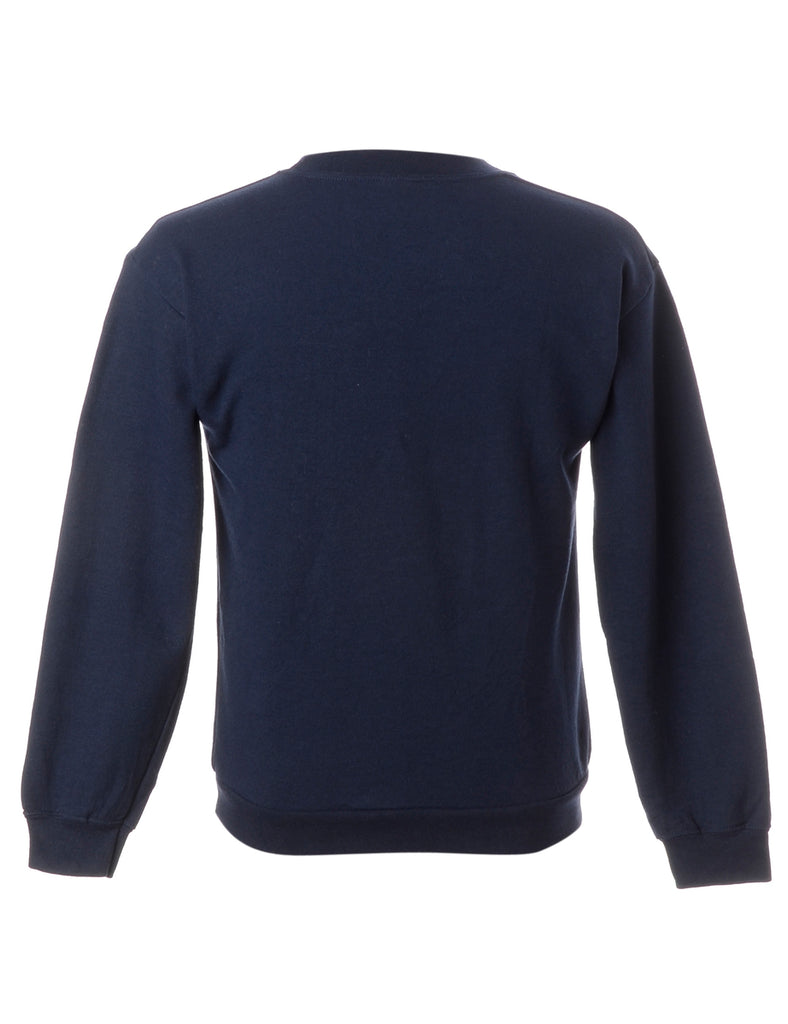 Beyond Retro Label Label Embroidered Succeed Motto Sweatshirt