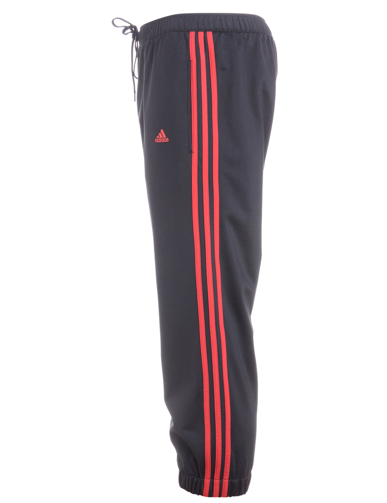 Beyond Retro Label Label Gerry Elasticated Upcycled Adidas Sports Trousers