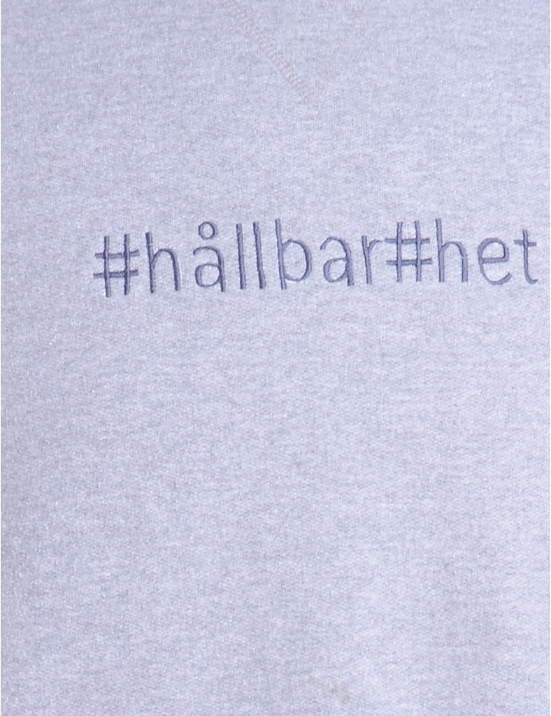 Label #hallbar#het Sweatshirt