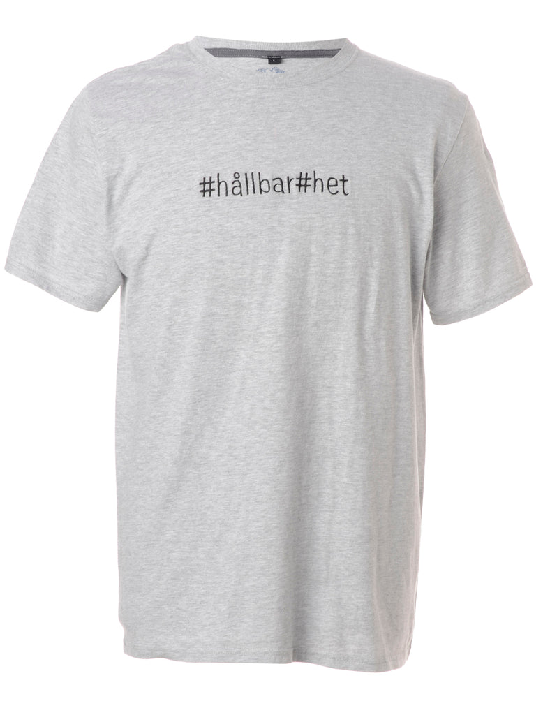 Label #hallbar#het T-Shirt - T-shirts - Beyond Retro