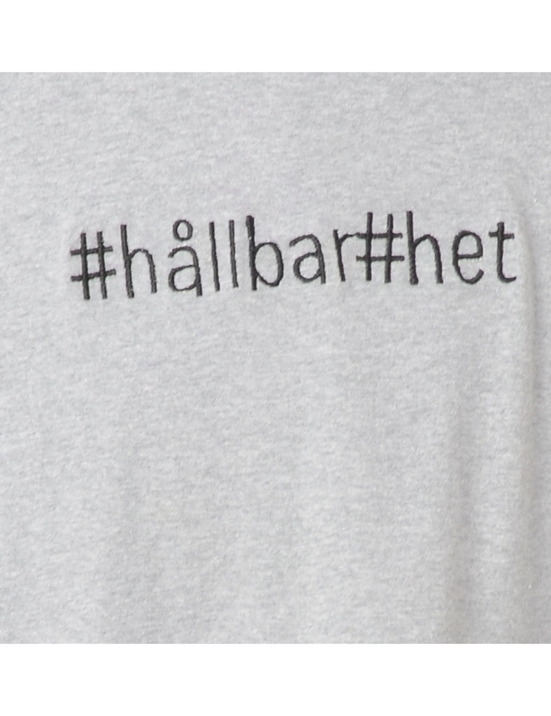 Label #hallbar#het T-Shirt - T-shirts - Beyond Retro