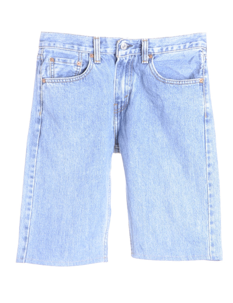 Beyond Retro Label Label Hemmed Denim shorts