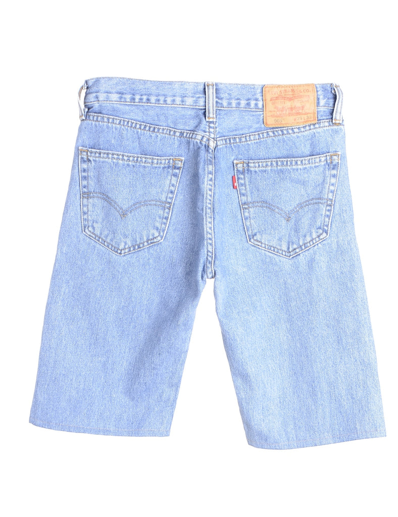 Beyond Retro Label Label Hemmed Denim shorts