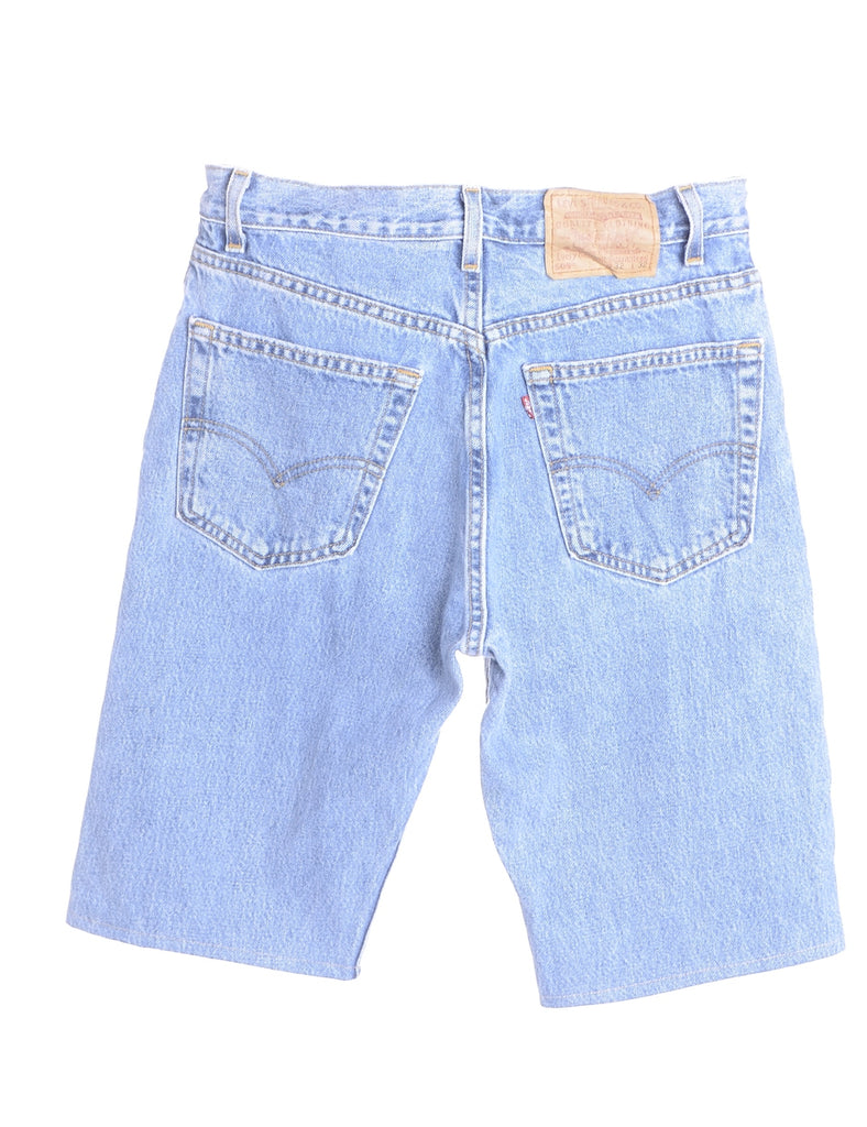 Beyond Retro Label Label Hemmed Denim shorts