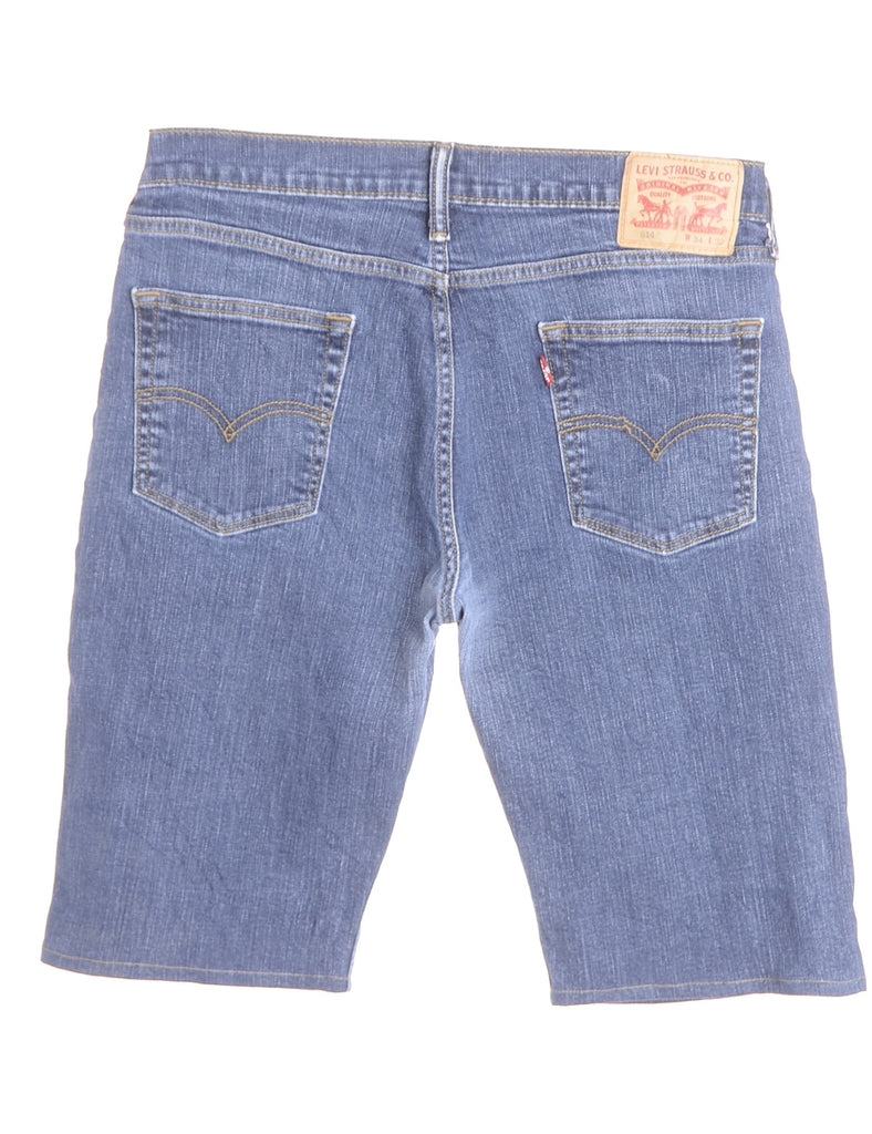 Beyond Retro Label Label Hemmed Denim shorts