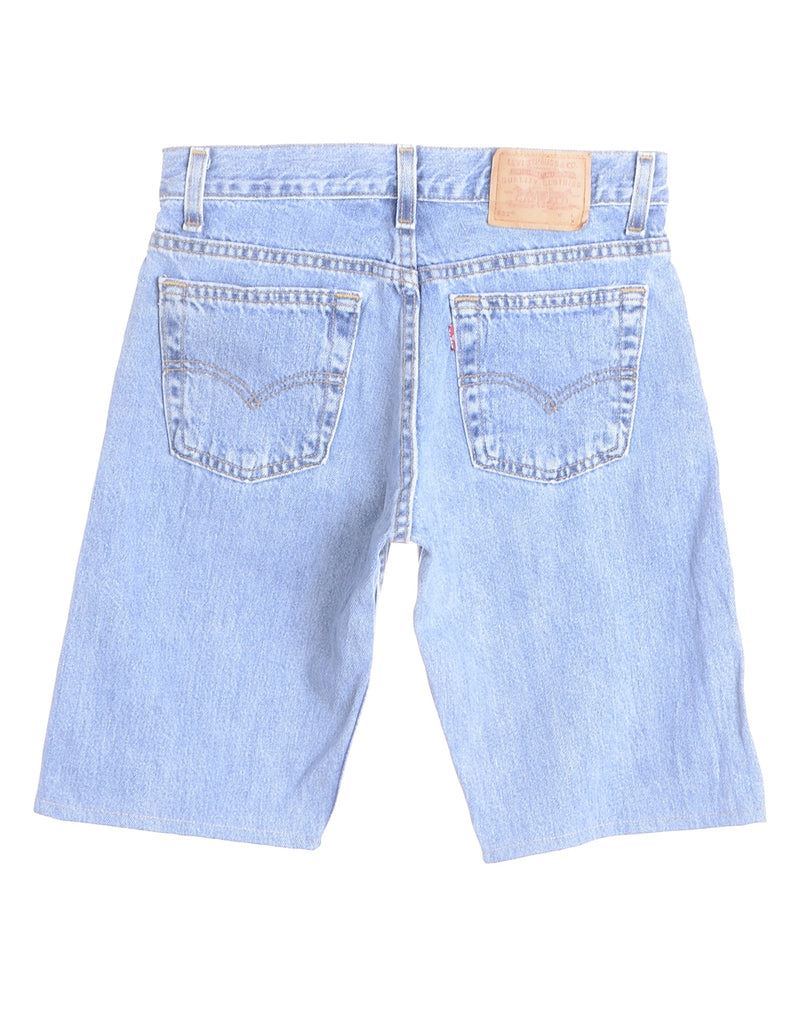 Beyond Retro Label Label Hemmed Denim shorts