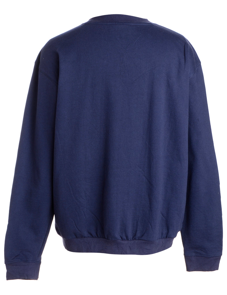 Beyond Retro Label Label Idris Zip Front Sweatshirt