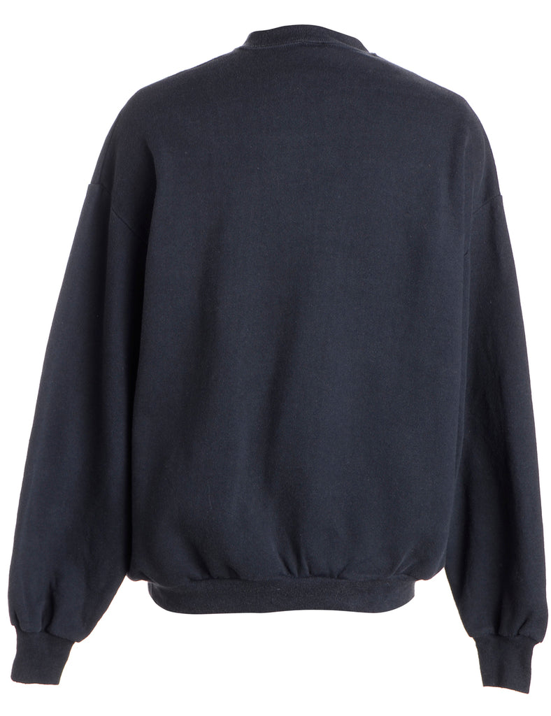 Beyond Retro Label Label Idris Zip Front Sweatshirt