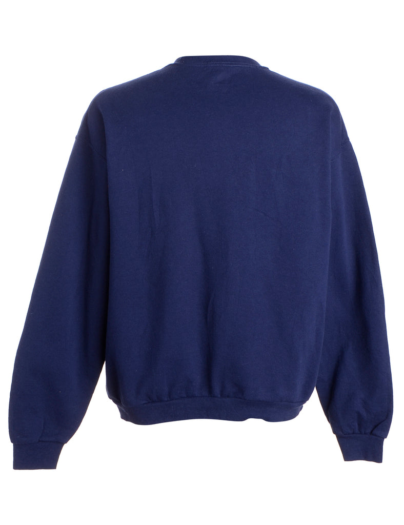Beyond Retro Label Label Idris Zip Front Sweatshirt