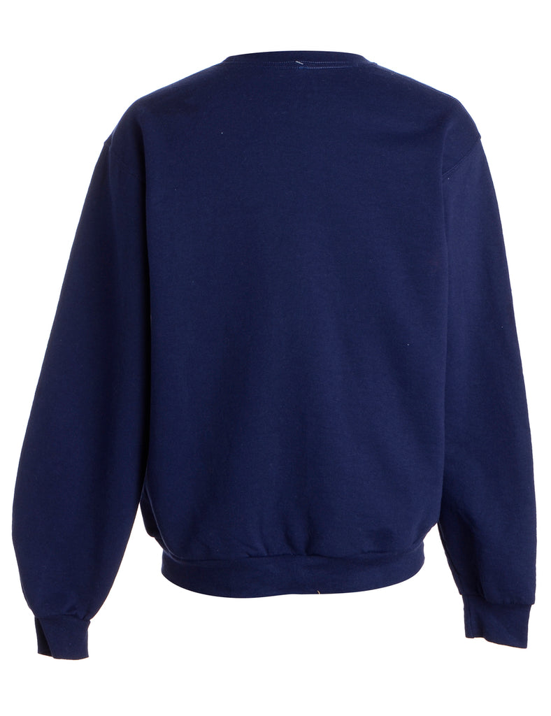 Beyond Retro Label Label Idris Zip Front Sweatshirt