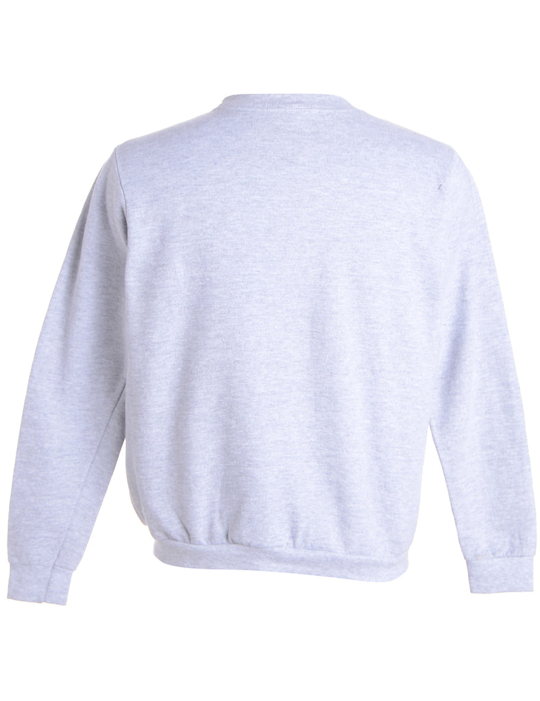 Beyond Retro Label Label Idris Zip Front Sweatshirt