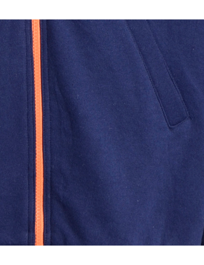 Beyond Retro Label Label Idris Zip Front Sweatshirt