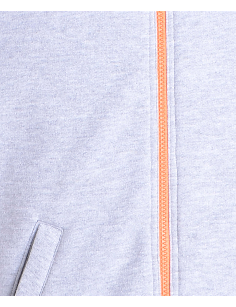 Beyond Retro Label Label Idris Zip Front Sweatshirt