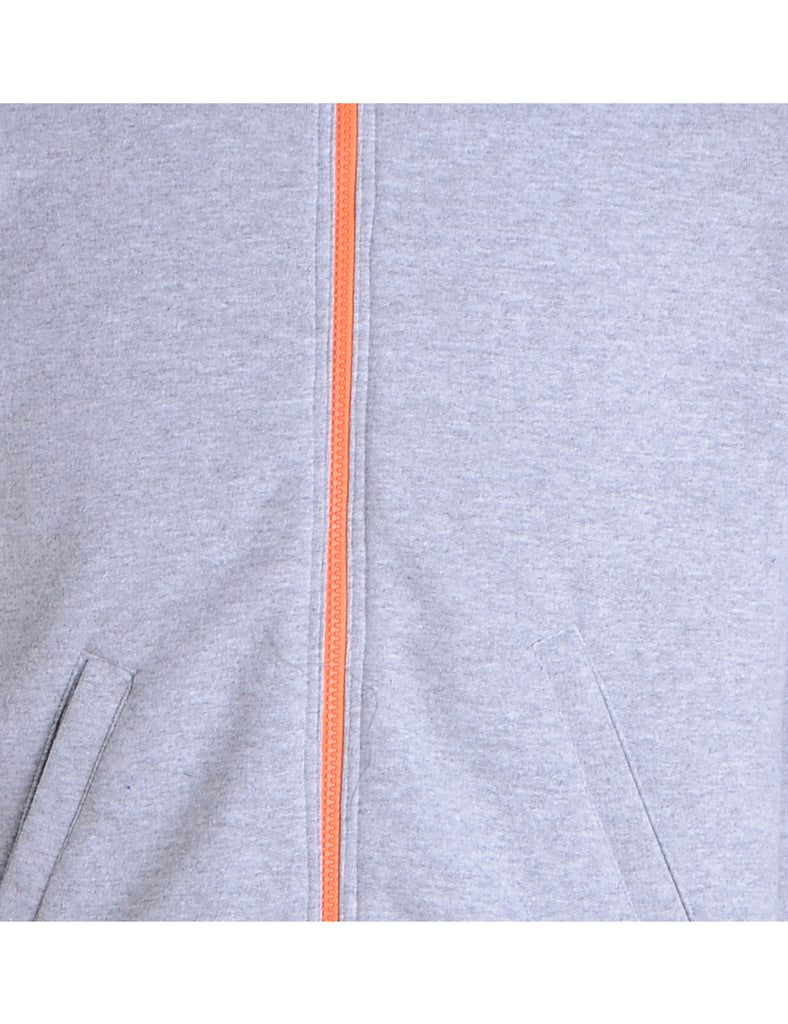 Beyond Retro Label Label Idris Zip Front Sweatshirt
