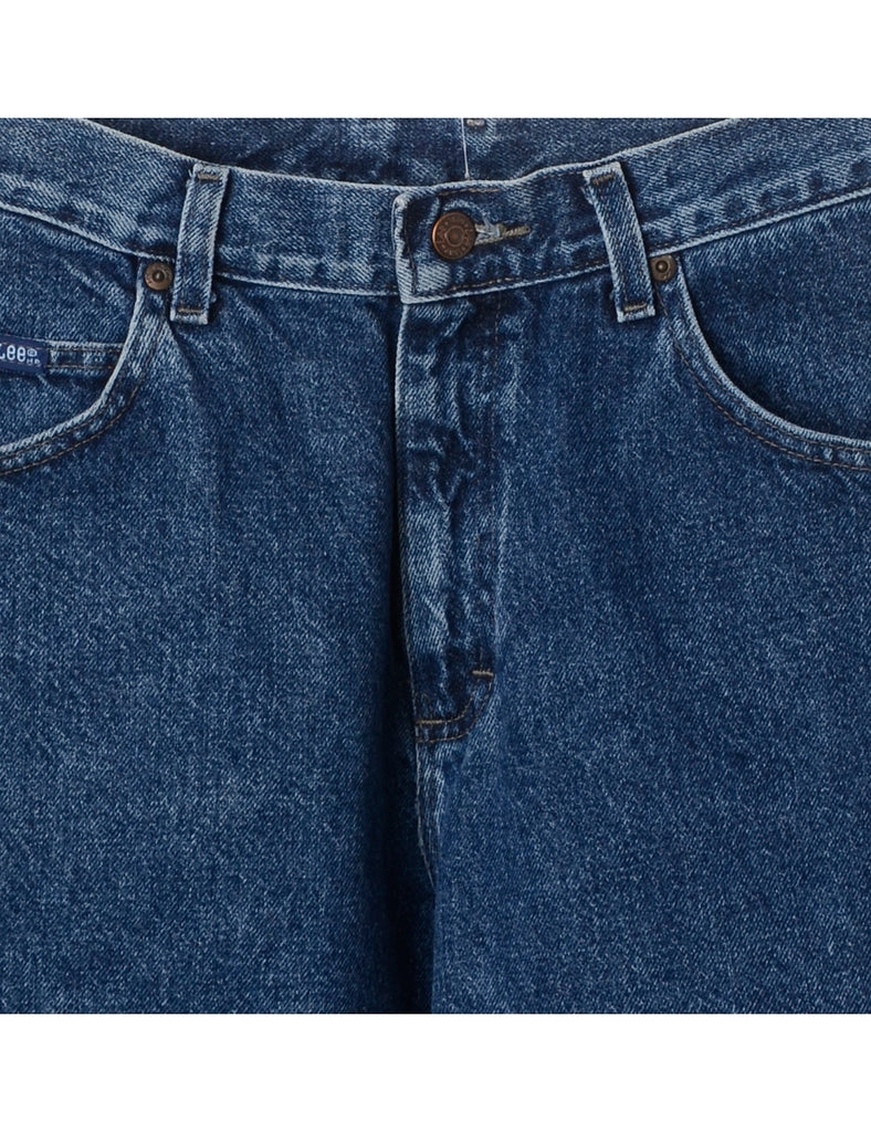 Beyond Retro Label Label Indigo Cropped Jeans