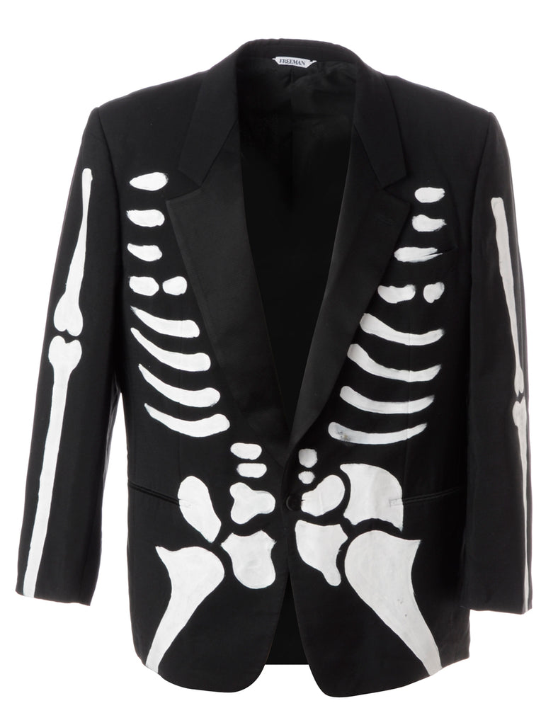 Beyond Retro Label Label Jack Skeleton Suit Jacket