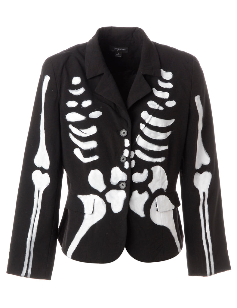 Beyond Retro Label Label Jack Skeleton Suit Jacket