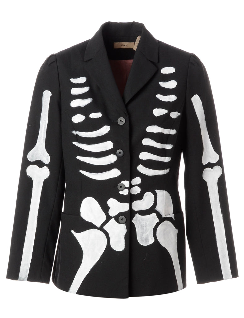 Beyond Retro Label Label Jack Skeleton Suit Jacket