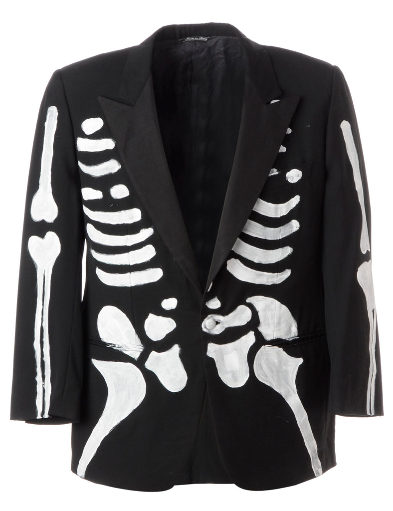 Beyond Retro Label Label Jack Skeleton Suit Jacket