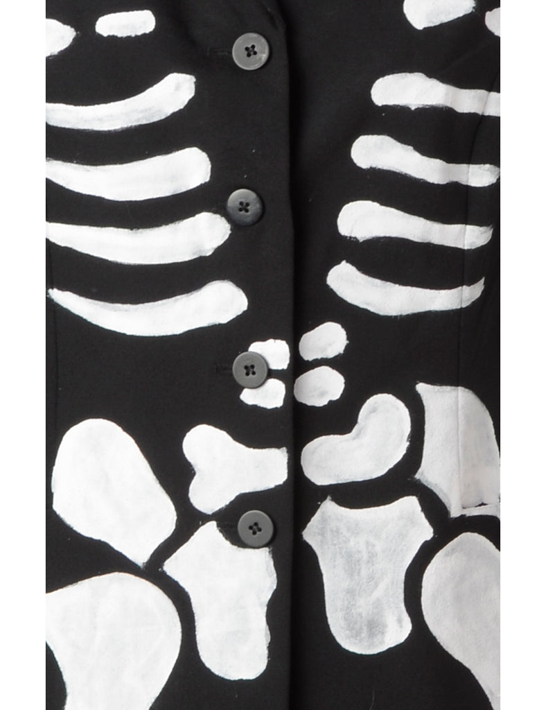 Beyond Retro Label Label Jack Skeleton Suit Jacket