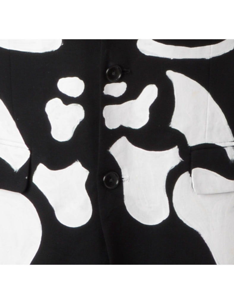 Beyond Retro Label Label Jack Skeleton Suit Jacket