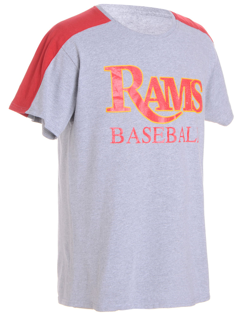 Beyond Retro Label Label Jacob Panelled Sleeve T-Shirt