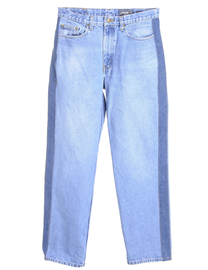 Beyond Retro Label Label Jason Contrast Side Panel Jeans
