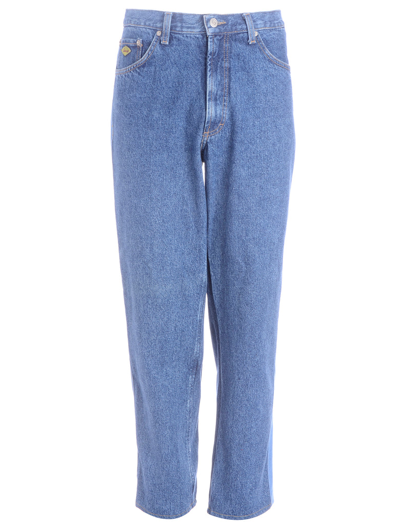 Beyond Retro Label Label Jason Contrast Side Panel Jeans